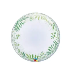Ballon Bulle Élégant avec Feuillage
