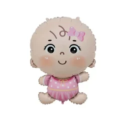 Ballon en aluminium - Bébé - 69 cm - Modèle au choix