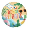 Ballon en Aluminium - Bonne Retraite - 35 x 35 cm