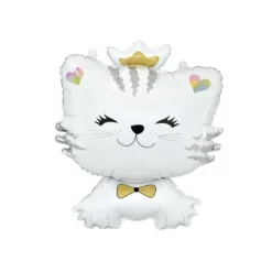 Ballon en aluminium - Chat - 71 cm