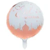 Ballon en Aluminium - Eid Mubarak - Diamètre 45 cm