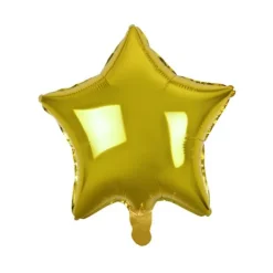 Ballon en aluminium en forme d'étoile - 48 cm - Couleur au choix