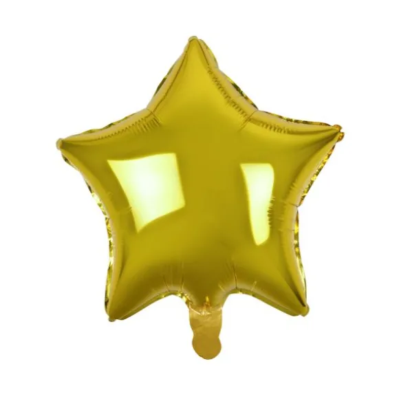 Ballon en aluminium en forme d'étoile - 48 cm - Couleur au choix