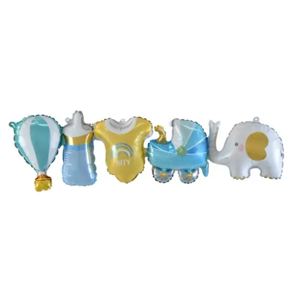 Ballon en aluminium en forme d'étoile - 48 cm - Couleur au choix