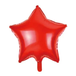 Ballon en aluminium en forme d'étoile - 48 cm - Couleur au choix