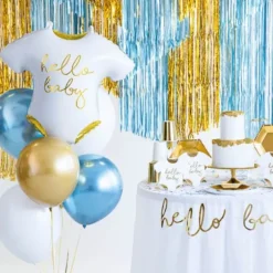 Ballon en aluminium - Hello Baby - 45 x 67 cm