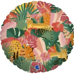 Ballon en aluminium Jungle Tropicale - 46 cm