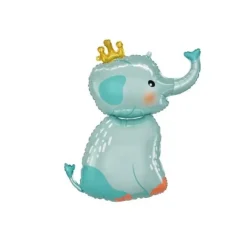 Ballon en aluminium - Éléphant - 100 cm