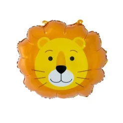 Ballon en aluminium - Tête de Lion - 53 cm