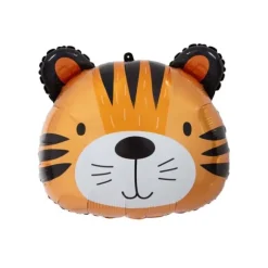 Ballon en aluminium - Tête de Tigre - 54 cm
