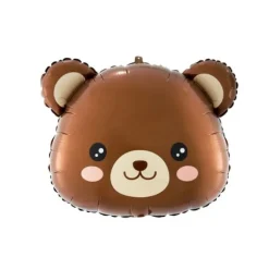 Ballon en aluminium - Tête d'Ours - 58 cm