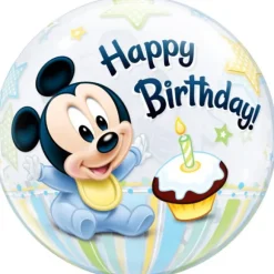 Ballon en Latex - Mickey - Premier Anniversaire