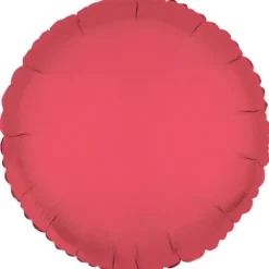 Ballon fluo en aluminium arrondi - Diamètre 43 cm - Couleur au choix