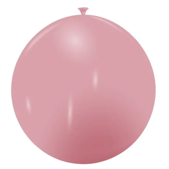 Ballon géant rond - Couleur Rose Blush