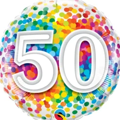 Ballon hélium 50 ans