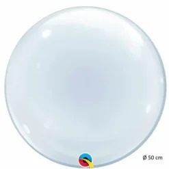 Ballon Hélium Bubble Transparent - 50 cm