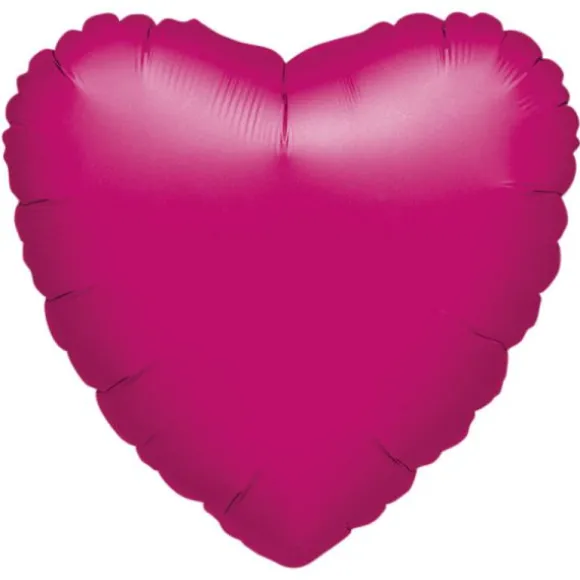 Ballon Hélium - Coeur Fuchsia