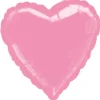 Ballon Hélium - Coeur Rose Clair