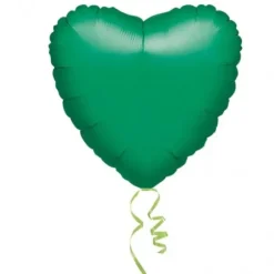 Ballon Hélium Cœur Vert