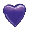 Ballon Hélium Cœur Violet