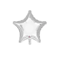 Ballon Hélium Etoile Argent