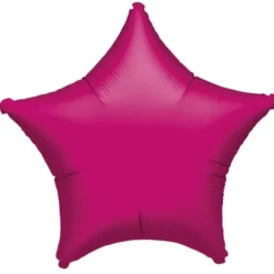 Ballon Hélium - Etoile Fuchsia