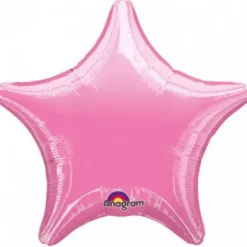 Ballon Hélium Etoile Rose Ancien