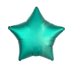 Ballon Hélium Etoile Satiné Vert Jade