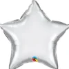 Ballon Hélium Métallique - Etoile - Chrome Argent