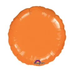 Ballon Hélium Rond Orange