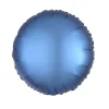 Ballon Hélium Rond Satiné Bleu Azur