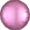 Ballon Hélium Rond Satiné Rose
