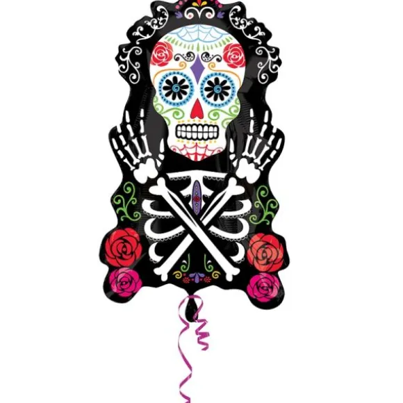 Ballon hélium Santa Muerte - Collection "Day of the dead"