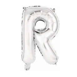 Ballon Métallique à Air - Argent - 40 à 45 cm - Chiffre au Choix