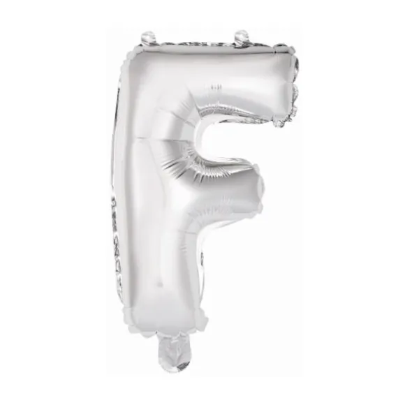Ballon Métallique à Air - Argent - 40 à 45 cm - Chiffre au Choix