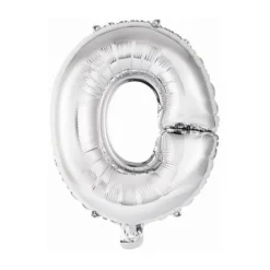 Ballon Métallique à Air - Argent - 40 à 45 cm - Chiffre au Choix