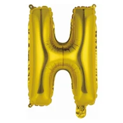 Ballon Métallique à Air - Or - 40 à 45 cm - Chiffre au Choix