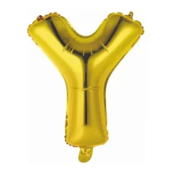 Ballon Métallique à Air - Or - 40 à 45 cm - Chiffre au Choix