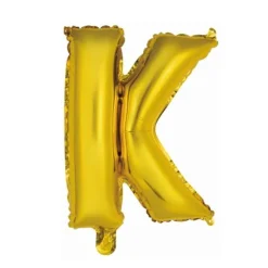 Ballon Métallique à Air - Or - 40 à 45 cm - Chiffre au Choix