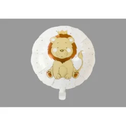 Ballon Métallique - Diamètre 45 cm - Lion