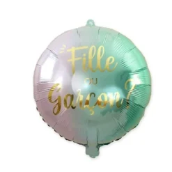 Ballon Métallique - Fille ou Garçon ? - Collection Gender Reveal