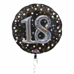 Ballon Métallique Hélium - 18 ans