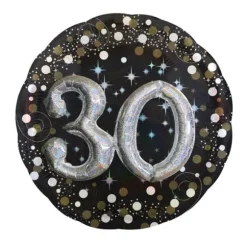 Ballon Métallique Hélium - 30 ans