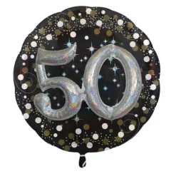 Ballon Métallique Hélium - 50 ans