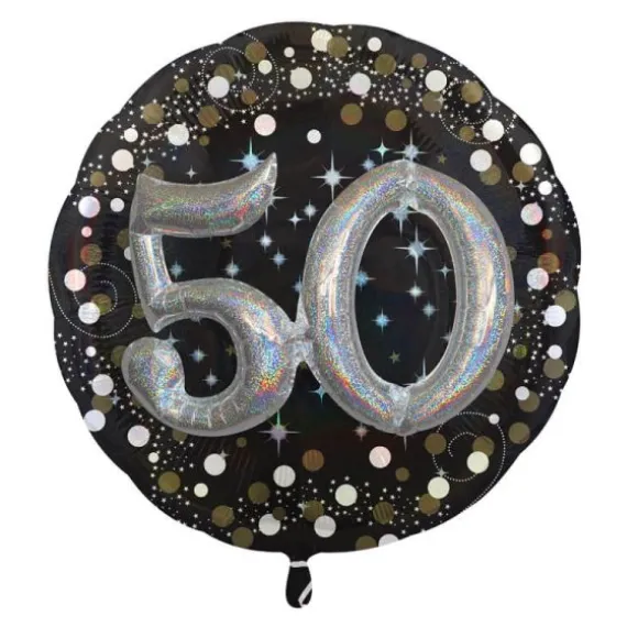 Ballon Métallique Hélium - 50 ans