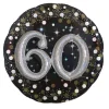 Ballon Métallique Hélium - 60 ans