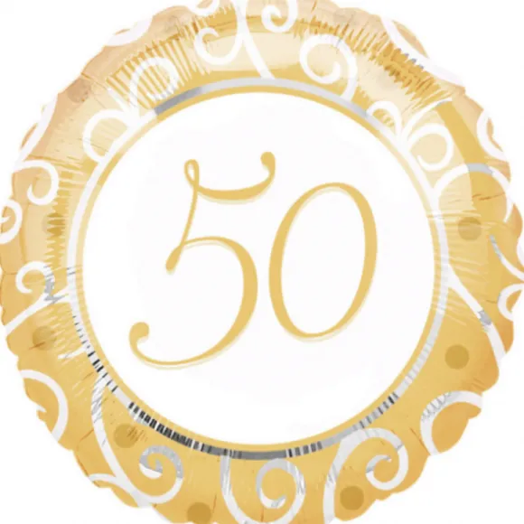 Ballon Métallique Hélium - Noces d'Or