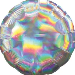 Ballon Métallique Hélium Rond - Holographique