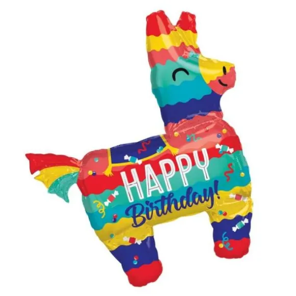 Ballon Métallique - Piñata Party - 73 x 83 cm