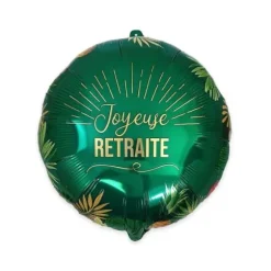 Ballon Métallique Rond - Joyeuse Retraite